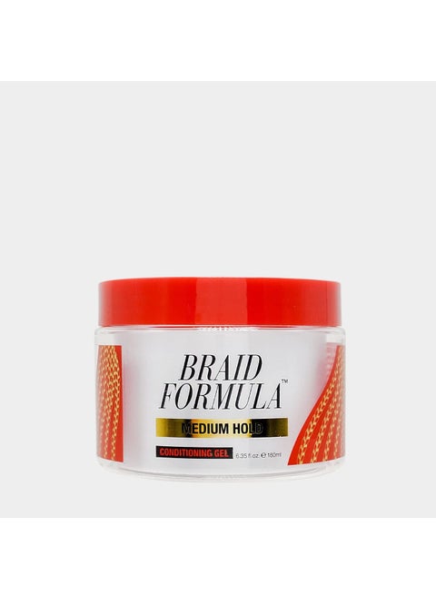 EBIN NEW YORK Braid Formula Conditioning Gel Medium Hold 635oz  Great for Braiding Twisting Edges No Residue No Flaking Strong Hold High Shine Smoothing with Clean  Aloe Vera Scent