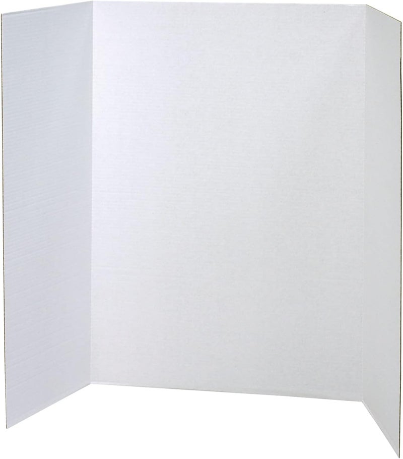 Pacon لوحات عرض، جدار واحد، أبيض، 48" × 36"، 4 عدّ - Image 2