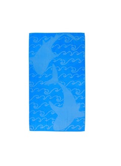 BYFT Jacquard Beach Towel (86x162 cm) 390 Gsm Sharks Cotton-Set of 1  - Image 2