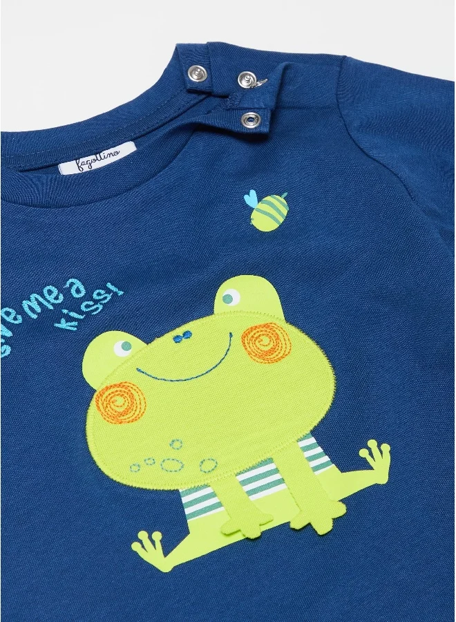 Ovs Printed cotton T-shirt