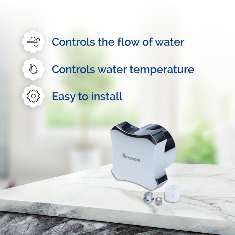 Parryware Knob Assembly for Jade Wall Mixer Comes with Flow Temperature Controller G731499 - Image 2