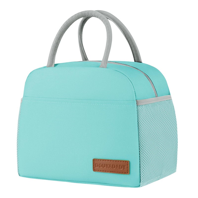 douyadady Lunch Bag WomenMen Lunch Box WomenMen Cyan - Image 2
