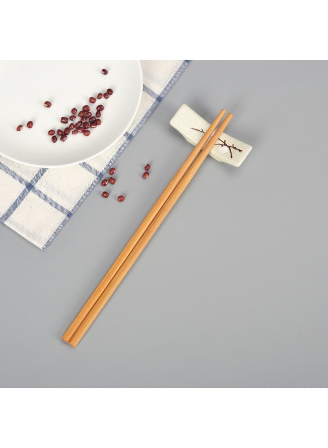 Disposable Bamboo Chopsticks Carbonized Chopsticks Independent Package Take-out Non-section Bulk Hot Pot Naked Chopsticks Hotel Chopsticks 2 Yuan Store Supply-Color:5.5*5.5*24 Carbonized Belt Section-Specifications:Carbonization  - Image 4