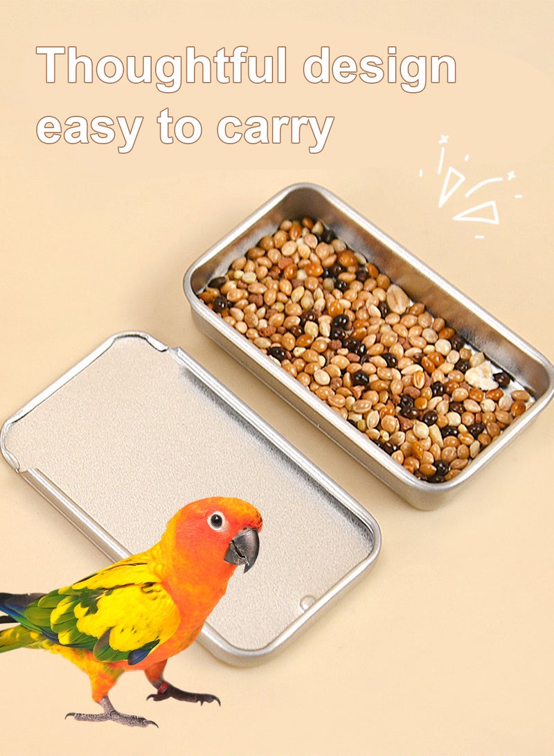 كيدل صندوق طعام للطيور قابل للدفع والسحب 6*3.4*1.1 سم - Image 5