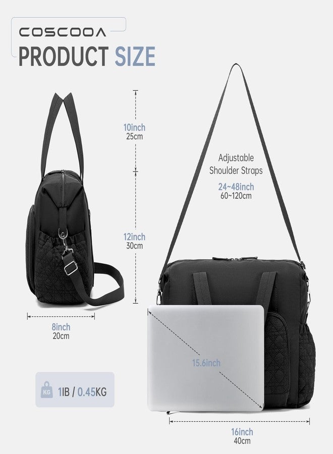 COSCOOA Diaper Bag Tote, Hospital Bag for Labor Delivery,Baby Diaper Bag Large Travel Diaper Tote Caddy for Mom Multifunction Bag - Image 5