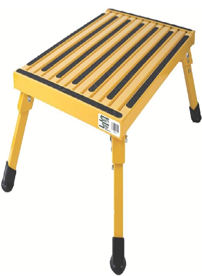 Safety Step XL-08C-Y Yellow X-Large Folding Recreational Step Stool - Image 2
