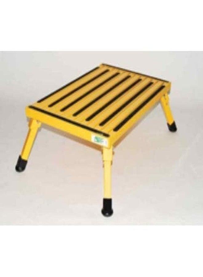 Safety Step XL-08C-Y Yellow X-Large Folding Recreational Step Stool - Image 3
