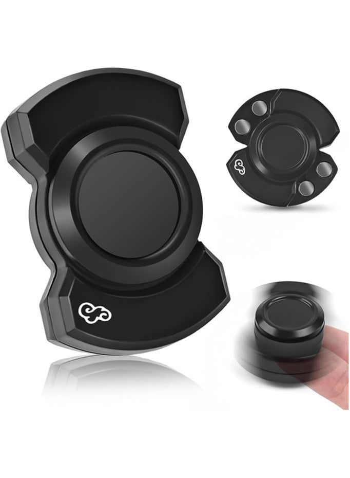 لعبة فيدجيت سبينر 3 في 1: لعبة فيدجيت سبينر للبالغين، هدايا هدايا الكريسماس للاولاد المراهقين، تمثال مغناطيسي معدني هادئ للمكتب وتخفيف التوتر والقلق، اداة رائعة لاضطراب فرط الحركة ونقص الانتباه - Image 1