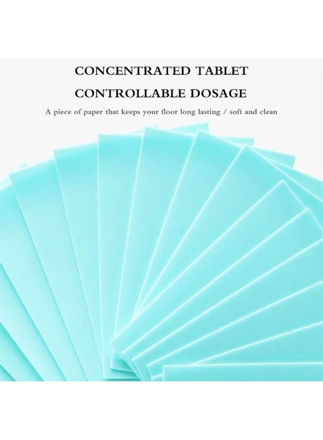 30 قطعه من شريحة تنظيف الأرضية شريحة تنظيف مركزة قابلة للذوبان للأرضيات مناديل تنظيف غرفة المطبخ - Image 3