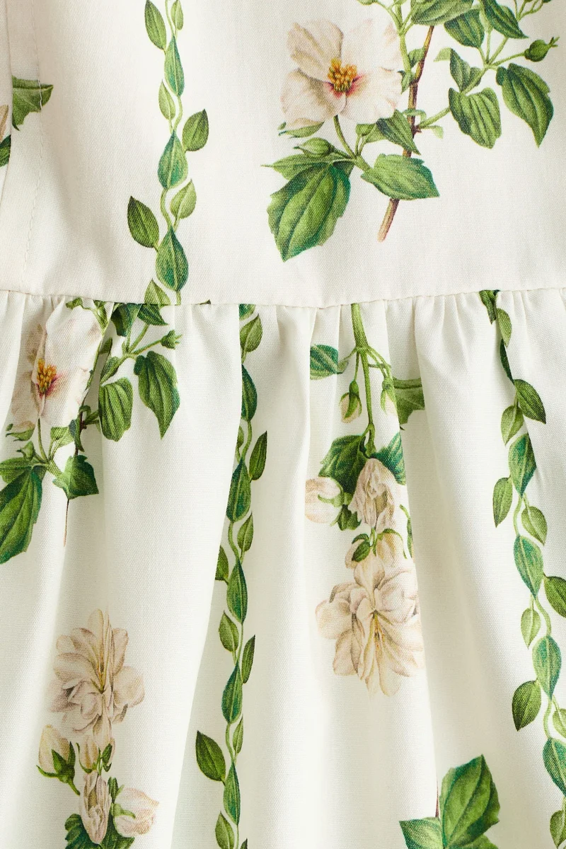 H&M Flared-skirt strappy dress