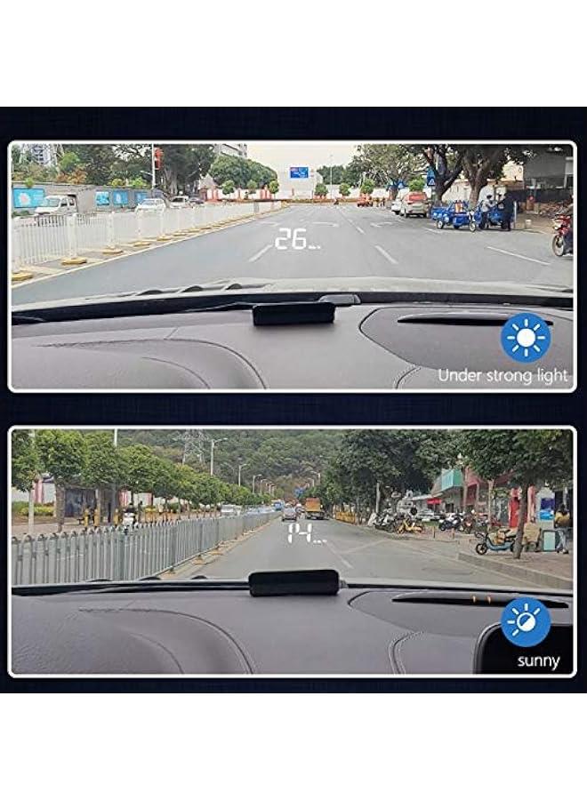 أنكوفو جهاز عرض لزجاج مقدمة السيارة او بي دي 2 هود من اوبدي هود، جهاز عرض متعدد الوظائف للتذكير بالتعب عند القيادة - Image 5