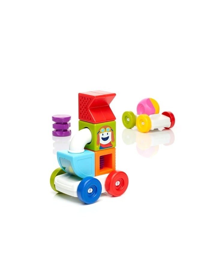 SmartMax - SmartMax My First Build and Drive Magnetic Building Vehicle STEM Play Set for Ages 1-5 - Image 1
