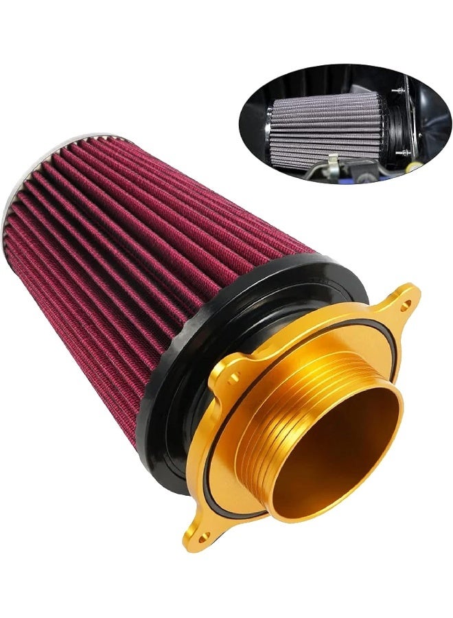 مجموعة فلتر هواء عالي التدفق لسيارة ياماها رابتور 700 - Image 4