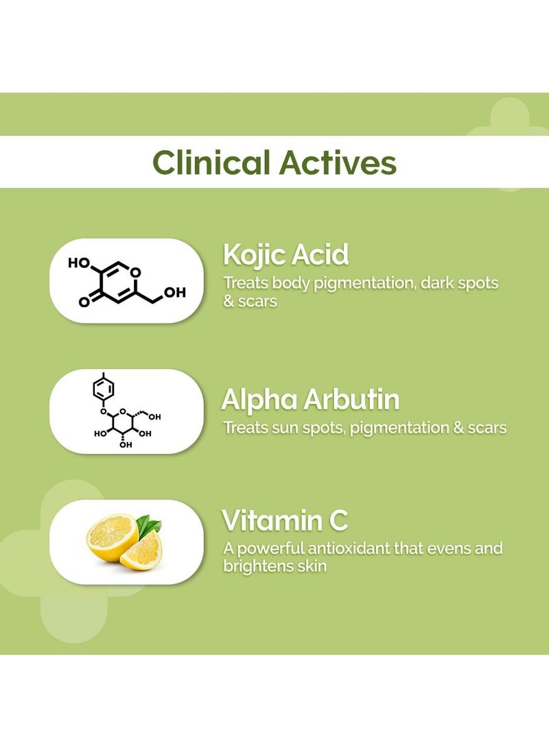 The Derma Co 1% Kojic Acid Daily Glow Body Serum Lotion For Skin Radiance - 250ml - Image 2