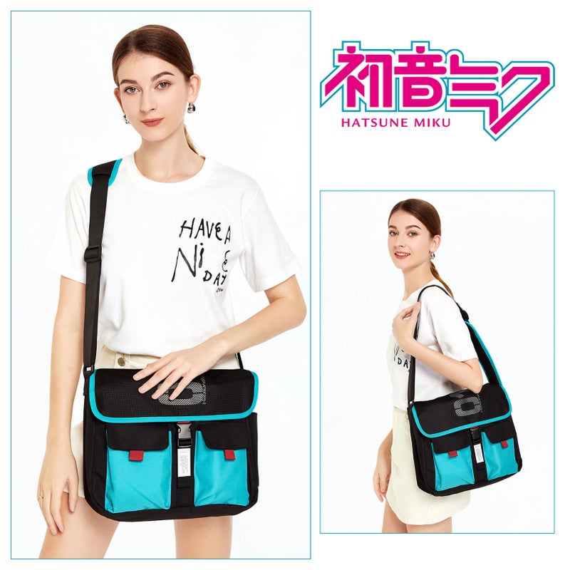 FIREFIRST Collaboration Series Crossbody Shoulder Messenger Bag for Hatsune Miku - Image 2