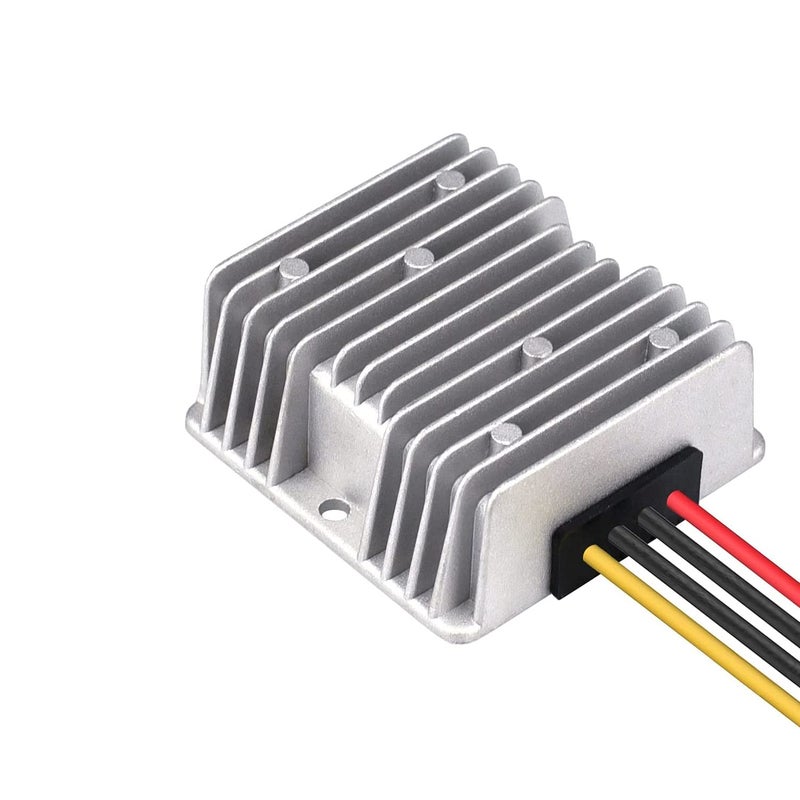 AEDIKO DC Voltage Reducer Converter DC 8V-40V to 12V 10A 120W Reducer Power Converter Waterproof Regulator Module Transformer for Golf Cart Club Car (8V-40V to 12V 10A Converter) - Image 1
