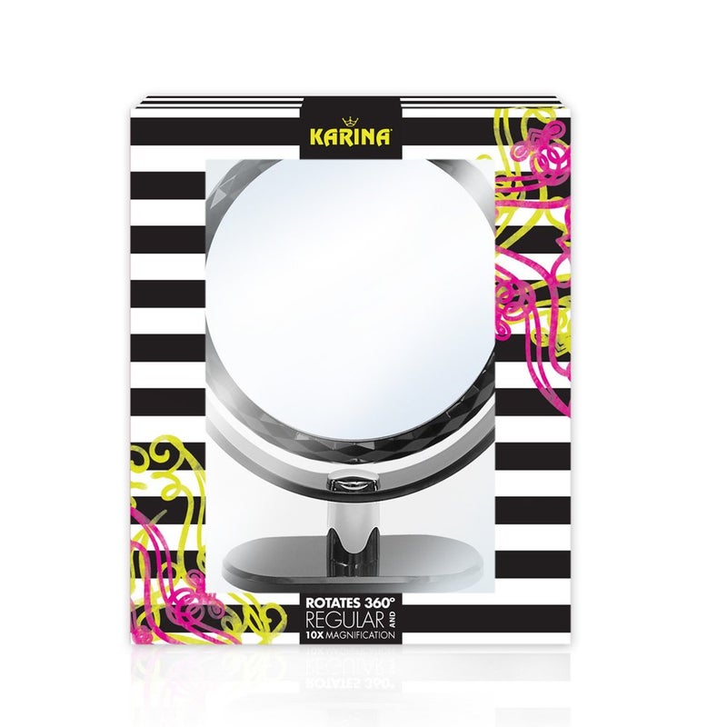 Karina Tabletop Mount 10x/1x Magnification 360 Degree Mirror - Image 3