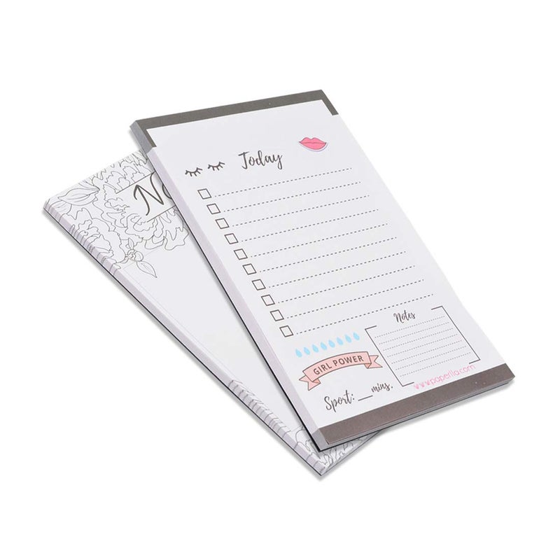 COI Bucket List | Check List | To Do List Water Tracker Pack Of 2 Writing Notepads, 100 Pages - Image 4