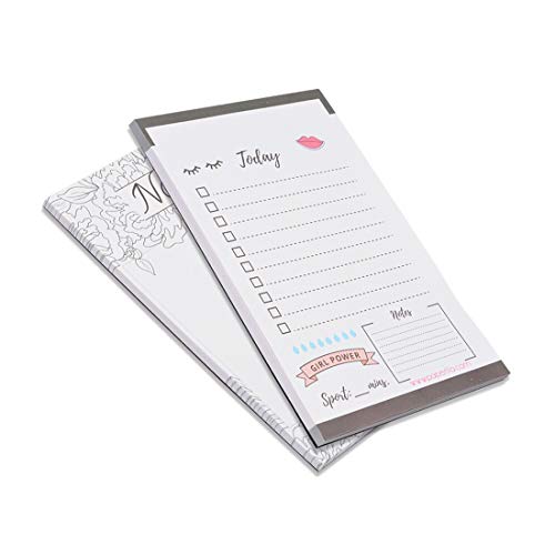 COI Bucket List | Check List | To Do List Water Tracker Pack Of 2 Writing Notepads, 100 Pages - Image 1