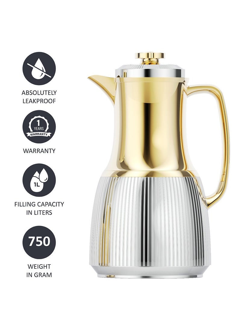 BLACKSTONE - Set of 2 Flask 1L Capacity Leakproof 1-Year Warranty - Image 1