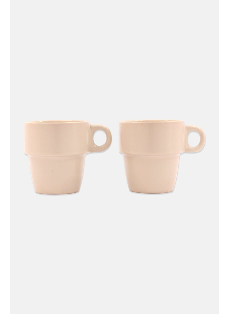 2 Pieces Stackable Cups 250 ml, Ivory - pzsku/ZF0DC321043C615D170B6Z/45/_/1737642178/362d5e5c-120e-49fe-afaa-91d0b1baae18