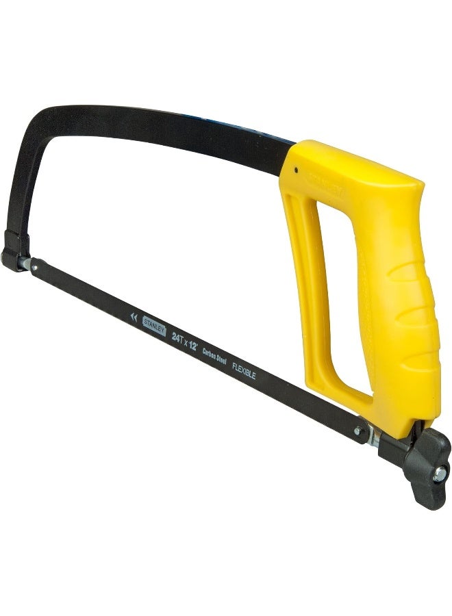 Stanley M.1-15-122 Contractors Hacksaw Enclosed Grip 12" - Image 3
