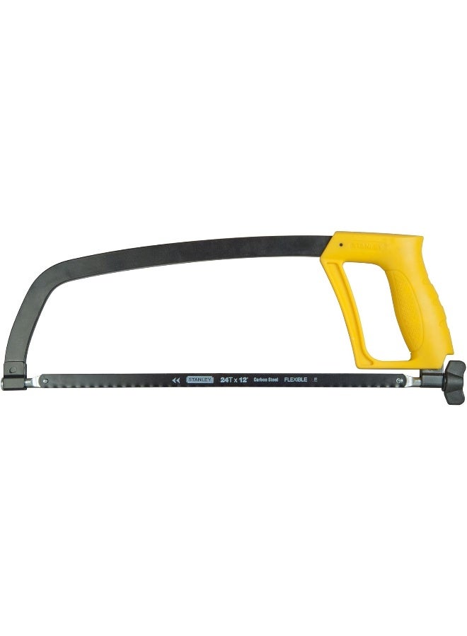 Stanley M.1-15-122 Contractors Hacksaw Enclosed Grip 12" - Image 2