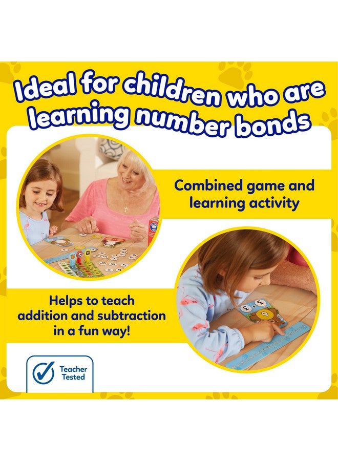 Orchard Toys Number Bears Educational Board Game Teaches Counting Number Bonds Addition&Subtraction Teacher Tested Maths Game Party Gift For Children Age 5+ Years,Multicolor - Image 4