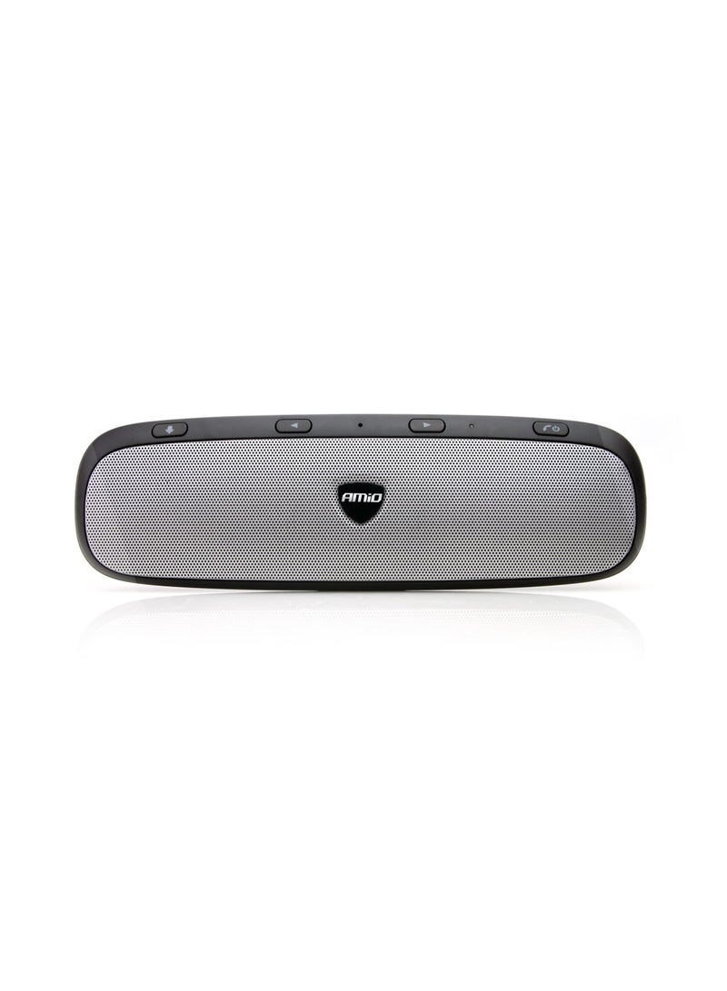 أميو AMIO مكبر صوت بلوتوث للسيارة للمكالمات بدون استخدام اليدين مع شاحن سريع QC 3.0 موديل HFB-01 - Image 1