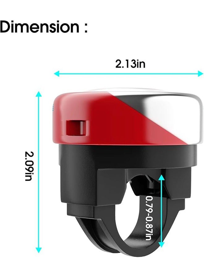 Bicycle Bike Bell for Kids, Cool Cartoon Bicycle Bell, Aluminum Bike Bell with Loud Clear Sound, Universal Fit for Bikes and Scooters, Bike Accessories for Kids Girls Boys Adults - Image 4