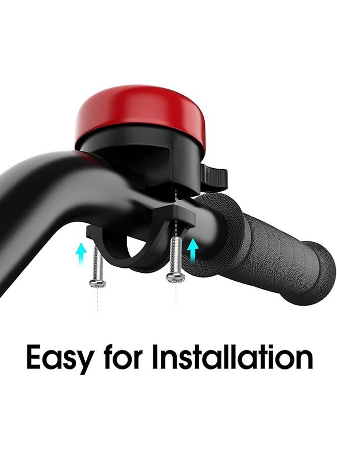 Bicycle Bike Bell for Kids, Cool Cartoon Bicycle Bell, Aluminum Bike Bell with Loud Clear Sound, Universal Fit for Bikes and Scooters, Bike Accessories for Kids Girls Boys Adults - Image 2