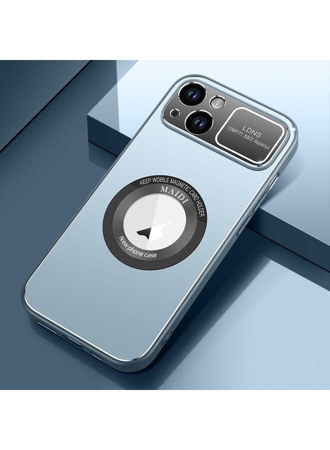 اس-توب جراب لهاتف iPhone 15 Plus بنافذة كبيرة من MagSafe Skin Feel PC Phone Case - Image 2