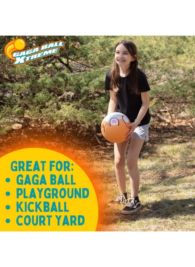 SCS Direct Gaga Ball 8.5 Inch Playground Balls with Air Pump (4pk, Animals)- Durable Rubber Balls Official Size for Dodgeball & Handball - Great for Outside Play, 4 Square & Game to Play at Kids Birthday Parties - Image 5