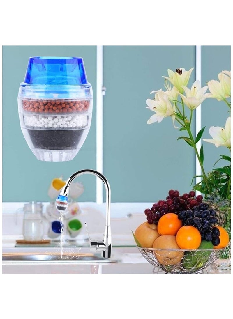 Generic - Water Purification Filter Faucet Nozzle Carbon Filter Adapter Tap Water Saving Clear - Image 1