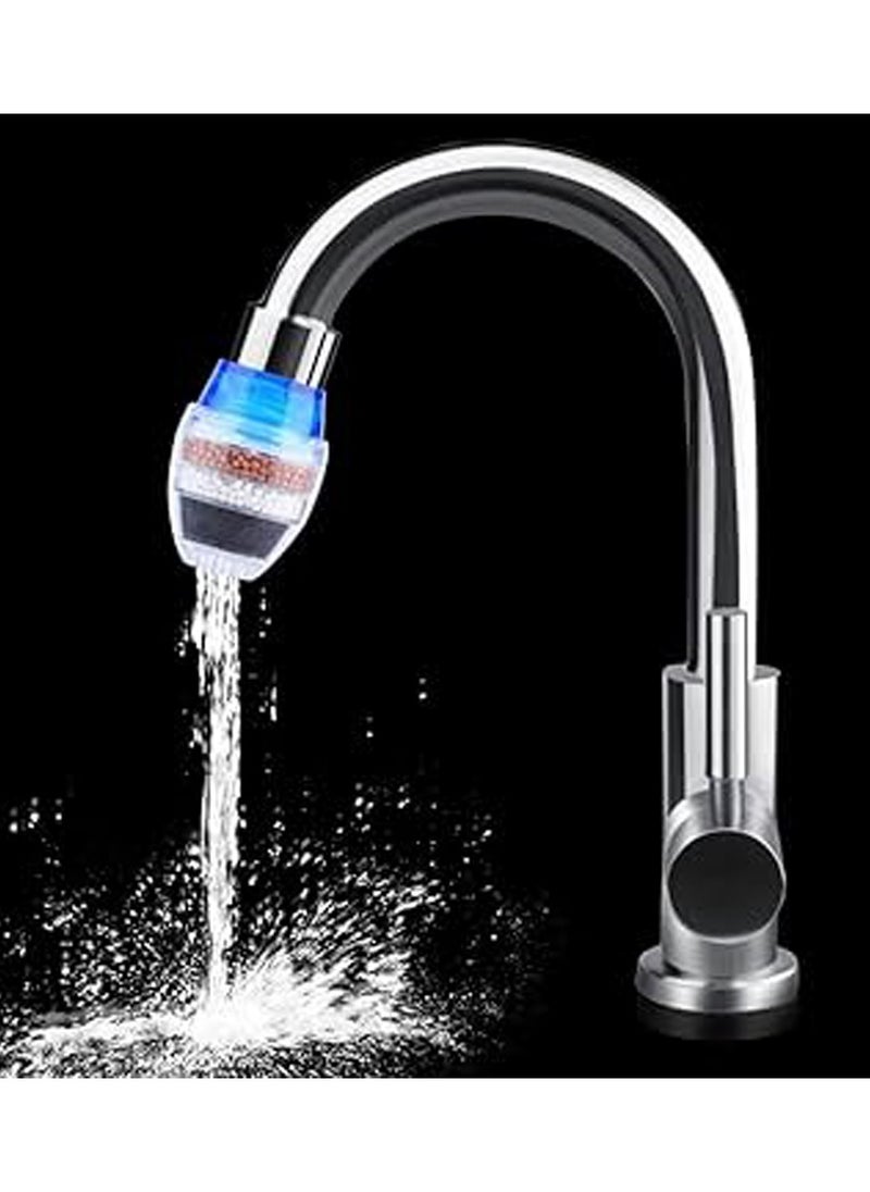 Generic - Water Purification Filter Faucet Nozzle Carbon Filter Adapter Tap Water Saving Clear - Image 1