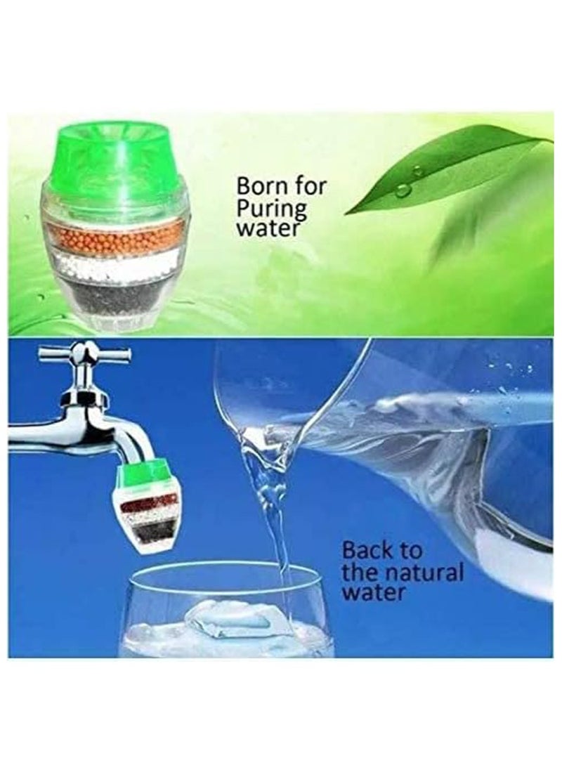 Generic - Water Purification Filter Faucet Nozzle Carbon Filter Adapter Tap Water Saving Clear - Image 1