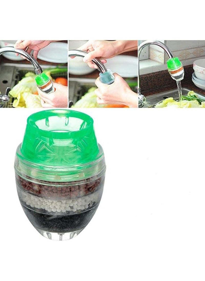 Generic - Water Purification Filter Faucet Nozzle Carbon Filter Adapter Tap Water Saving Clear - Image 1