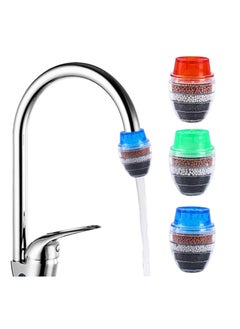 Water Purification Filter Faucet Nozzle Carbon Filter Adapter Tap Water Saving Clear