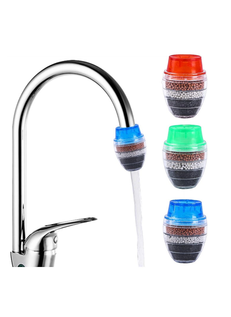 Generic - Water Purification Filter Faucet Nozzle Carbon Filter Adapter Tap Water Saving Clear - Image 1