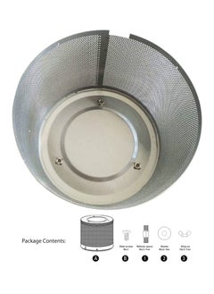 Wmlamz Heater Burner Burning Net Cover, Patio Heater Stove Stainless Steel Safety Heating Net Fittings, Diameter 27.5cm  - Image 2