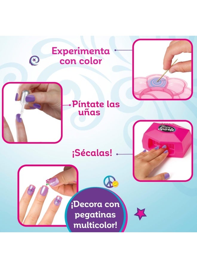 Shimmer N Sparkle سحر وتألق مجموعة مانيكير سحرية - Image 5