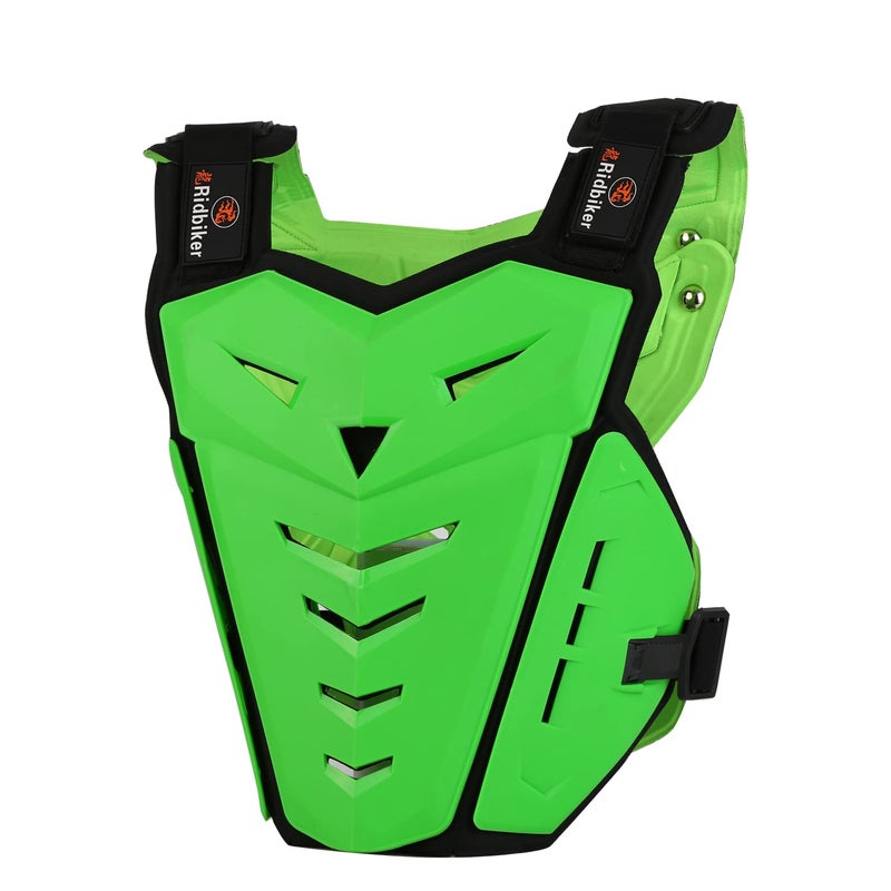 Motorcycle Body Armor Vest Dirt Bike Gear Chest Protector Motocross Gear Motorcycle Chest Back Protector for Men Mountain Bike Protective Gear MTB Racing OffRoad