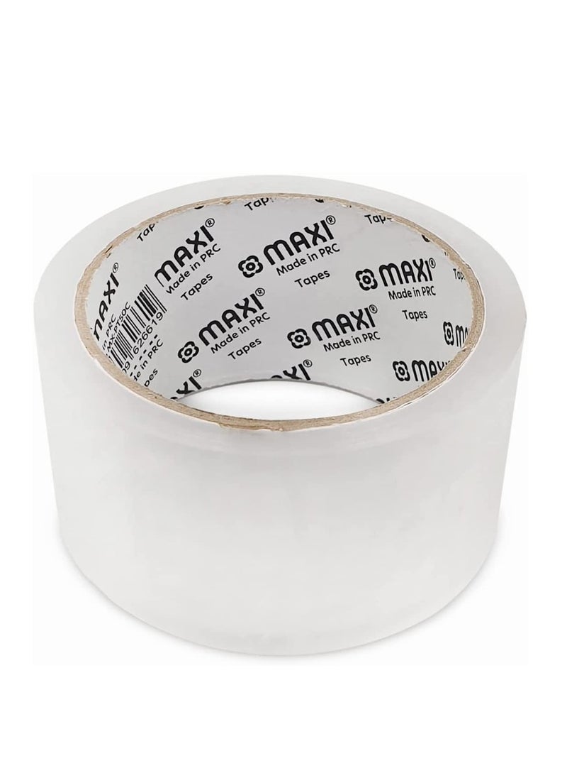 Maxi 6-Piece 2 Inch Clear Packing Tape 50 Yards  - Image 2