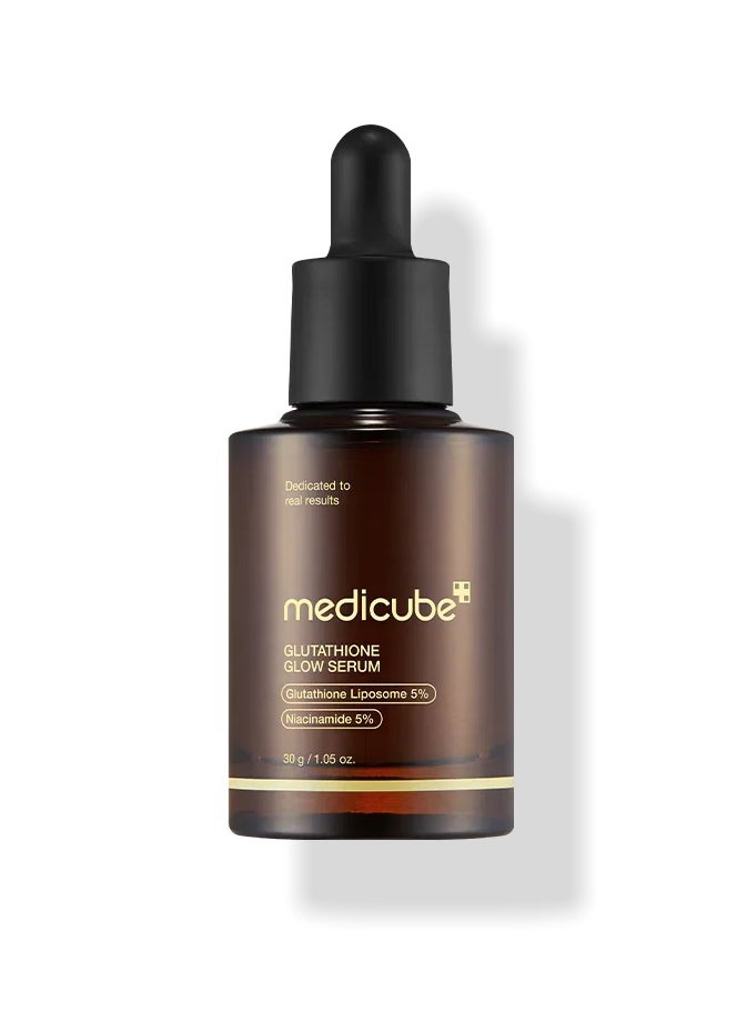 Medicube AGE-R Glutathione Glow Serum - Exclusive Pigmentation & Elasticity Serum for 24Hr Pure Radiance - Glowing with Active Glow-zom Technology - Daily Use for Youthful Skin - Korean Skin Care  - Image 1