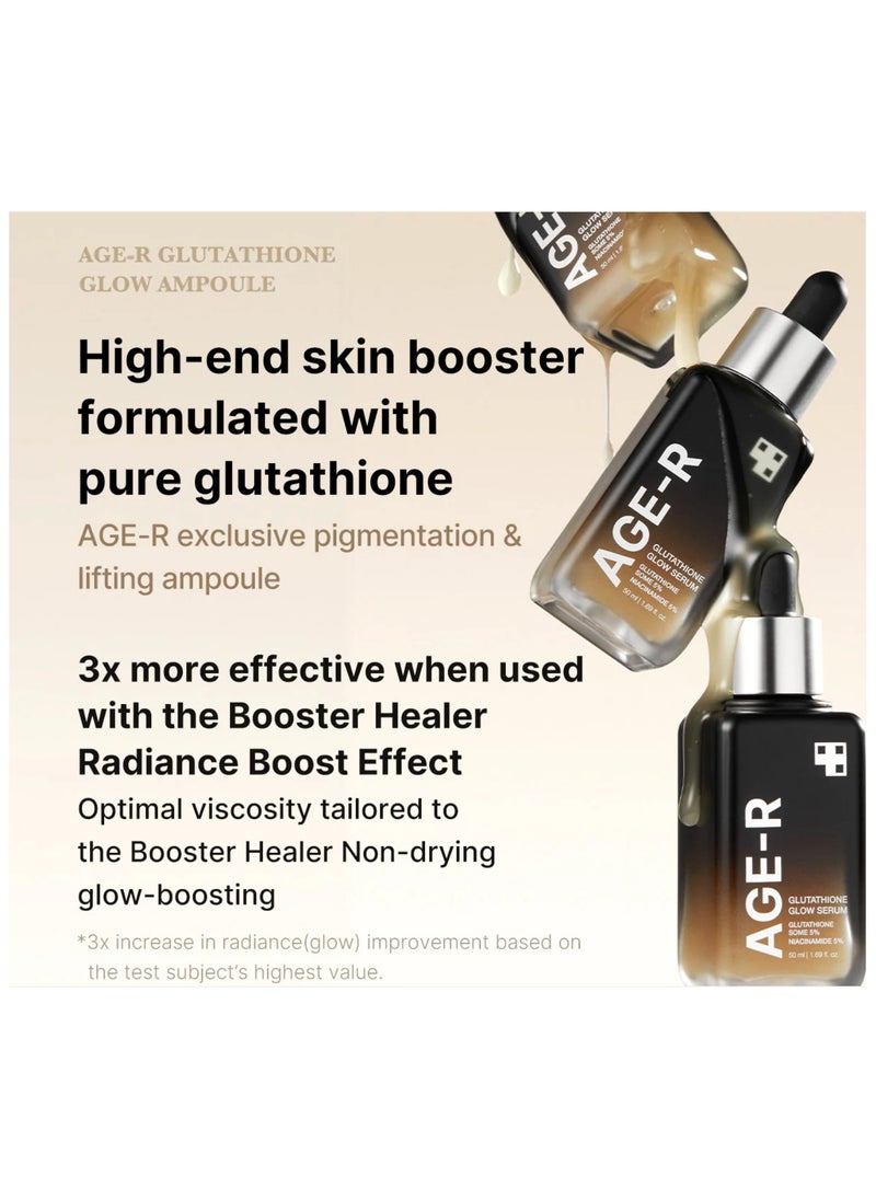 Medicube AGE-R Glutathione Glow Serum - Exclusive Pigmentation & Elasticity Serum for 24Hr Pure Radiance - Glowing with Active Glow-zom Technology - Daily Use for Youthful Skin - Korean Skin Care  - Image 5