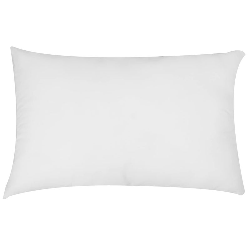CLASORA Microfiber Pillow Set, 16x24 inch, White, 5 Piece, Pack of 5 - Image 4