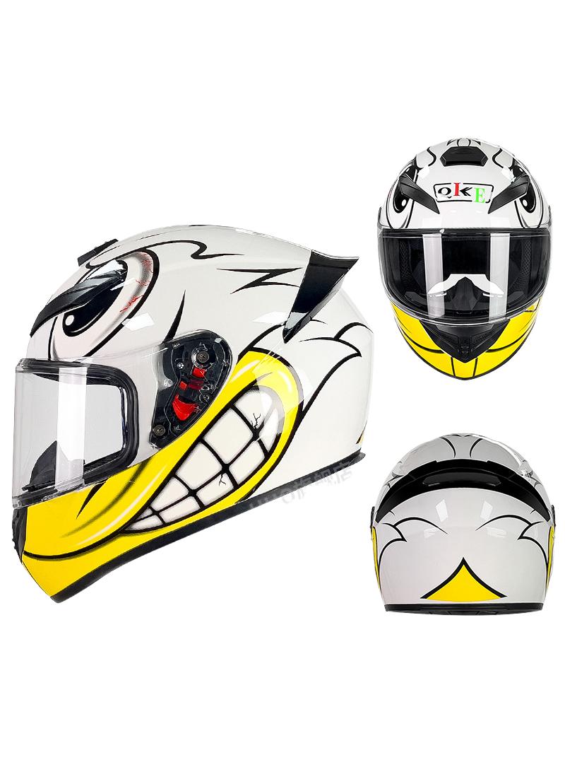 general Full Face Motorbike Helmet Motorcycle Adult Rider Biker Sports Crash Helmet - Image 1