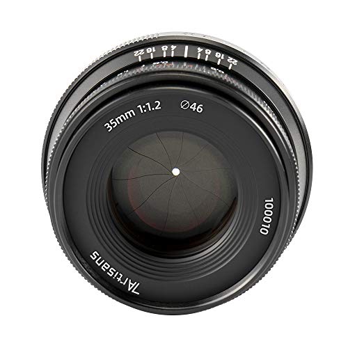 7artisans 35mm F1.2 Mark II Large Aperture Lens APS-C Manual Fixed Lens for Sony E-Mount Mirrorless Camera(Black) - Image 2