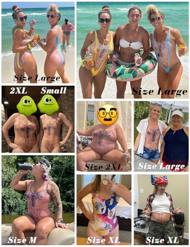 RAISEVERN One Piece Swimsuit for Women Funny Swimwear Swimming Bathing Suit Bodysuit - Image 5