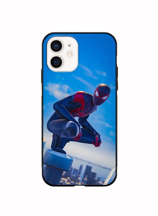 VR CREATIVE Protective Case Cover For Apple iPhone 12 mini Spiderman Design Multicolour - Image 1